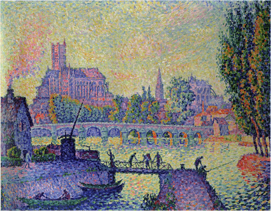 Brücke von Auxerre - Paul Signac