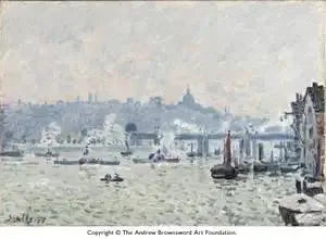 Charing Cross Brücke - Alfred Sisley