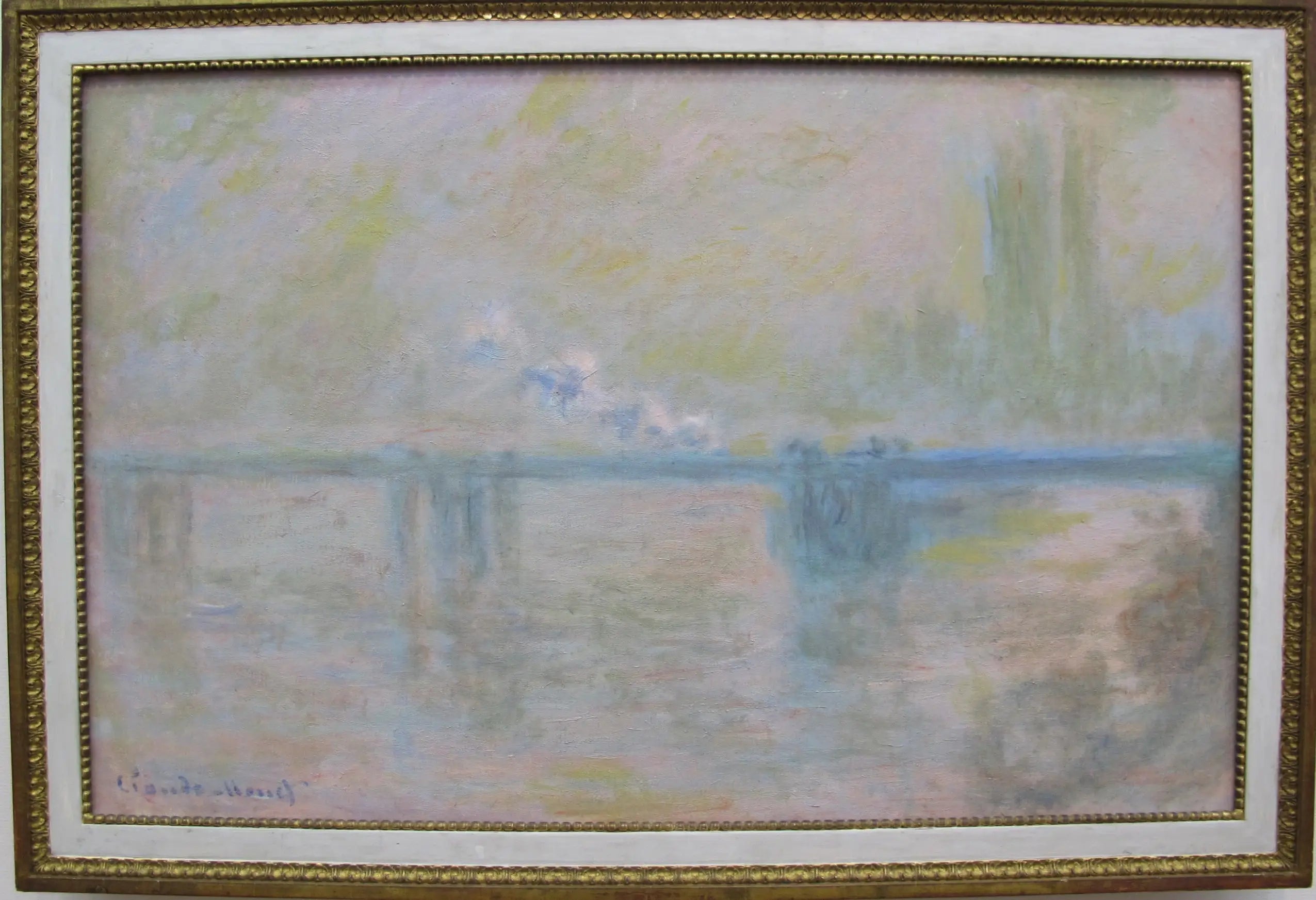 Pont de Charing Cross (jour couvert), 1900 - Claude Monet image 1 reproduction artisanale de tableau