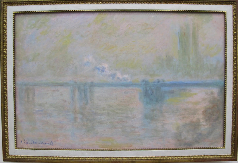 Charing Cross Brücke (bewölkter Tag), 1900 - Claude Monet