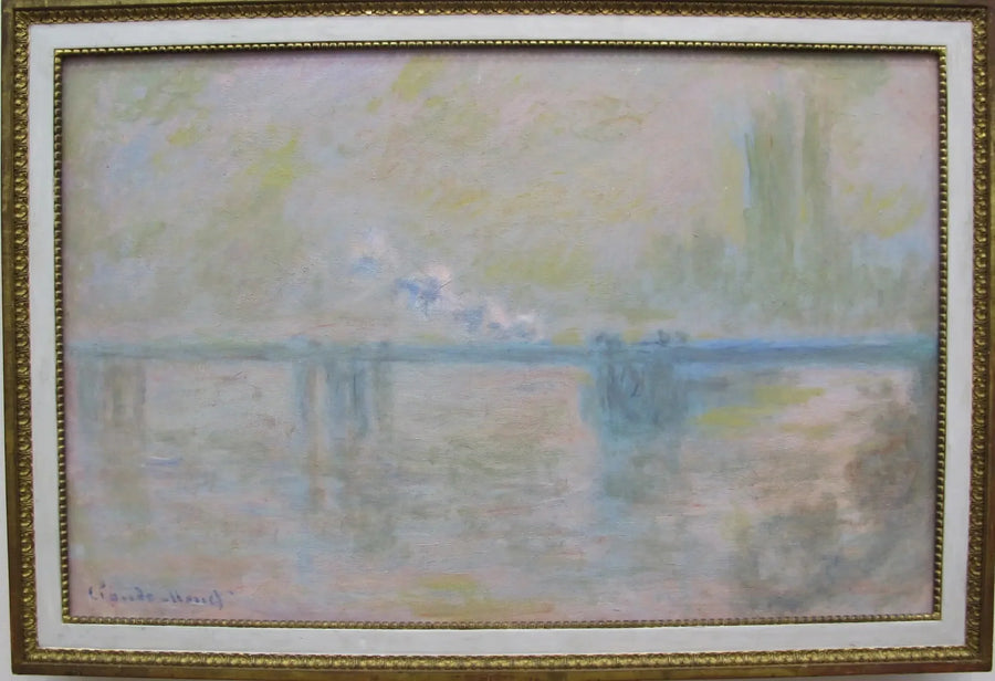 Charing Cross Brücke (bewölkter Tag), 1900 - Claude Monet