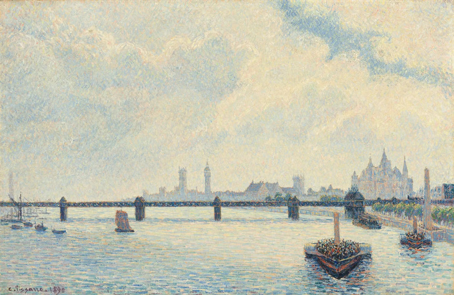 Charing Cross Brücke, London - Camille Pissarro