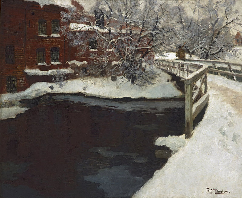 Treschow-Brücke - Frits Thaulow