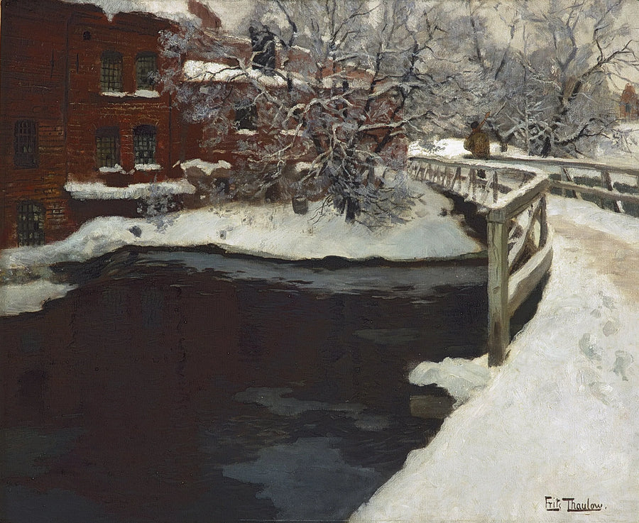 Treschow-Brücke - Frits Thaulow