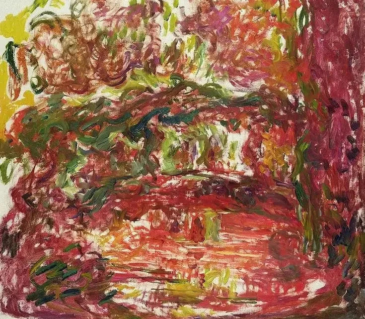 Die japanische Brücke, Giverny - Claude Monet