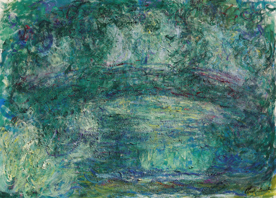 Die japanische Brücke, Privatsammlung W1915 - Claude Monet