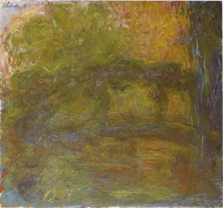 Die japanische Brücke, Giverny - Claude Monet