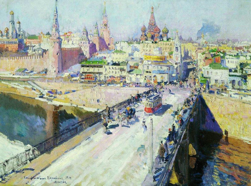Moskworezki-Brücke – Konstantin Korowin