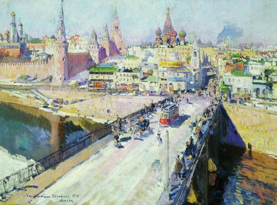 Moskworezki-Brücke – Konstantin Korowin