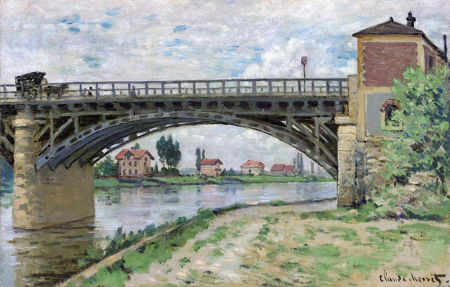 Die Brücke von Argenteuil - Claude Monet