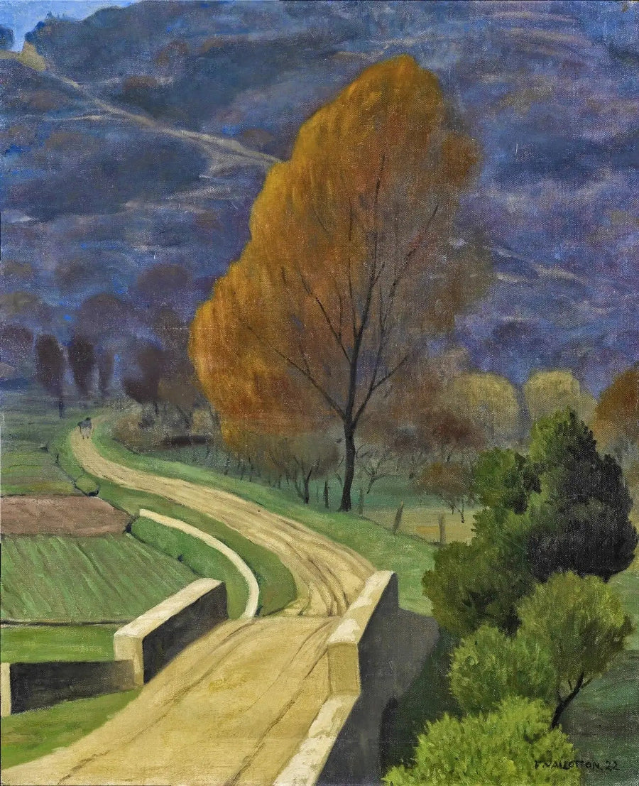 Brücke über den Béal - Félix Vallotton