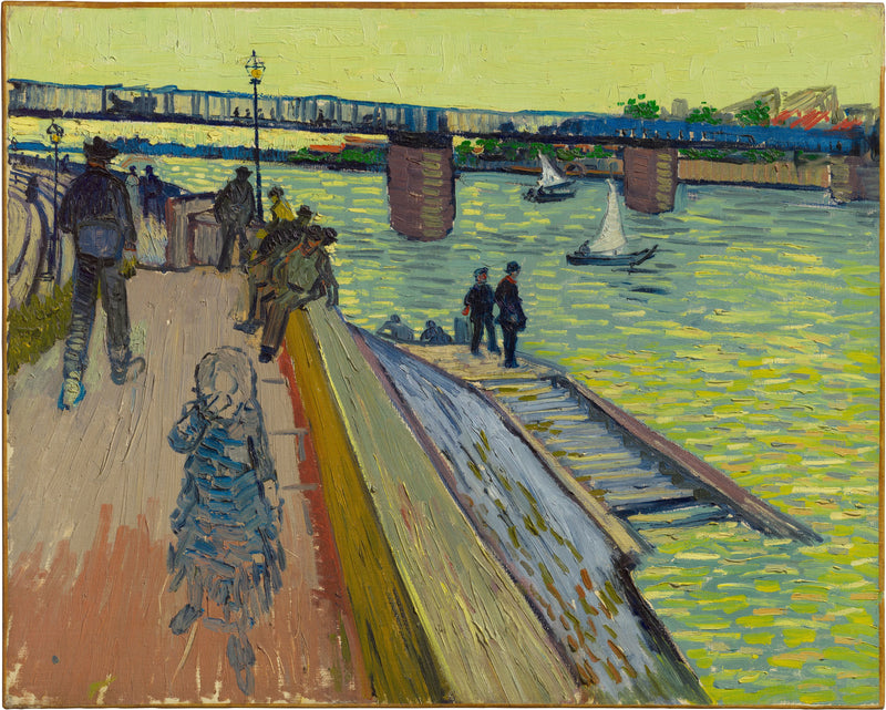Die Brücke von Trinquetaille - Vincent van Gogh