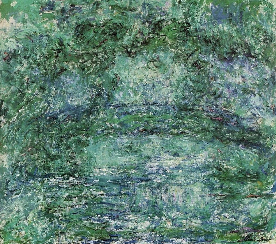 Die japanische Brücke, Giverny - Claude Monet