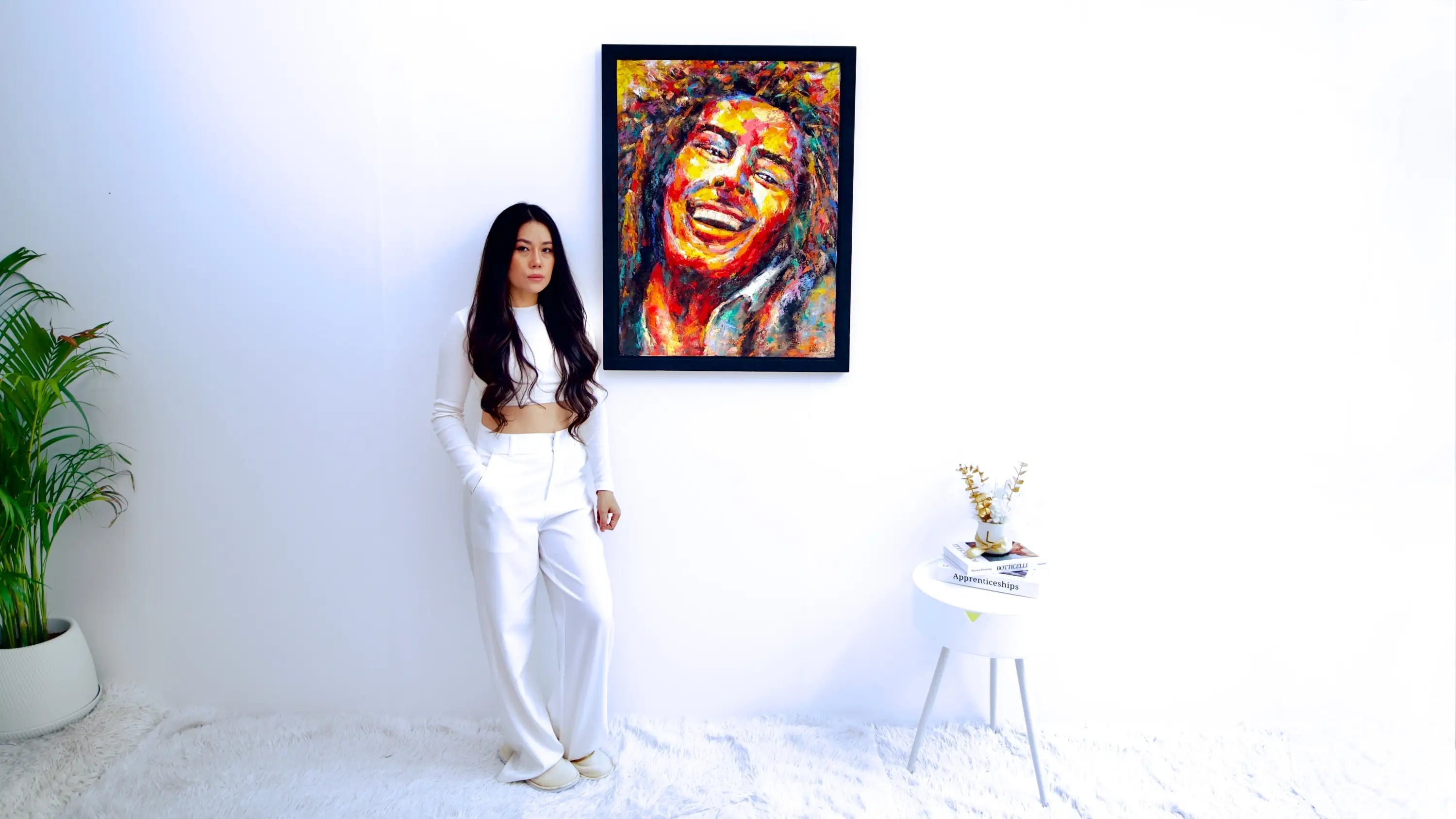 Pop Art Bob Marley | 60 x 80 cm image 3 reproduction d’œuvre d’art à l’huile
