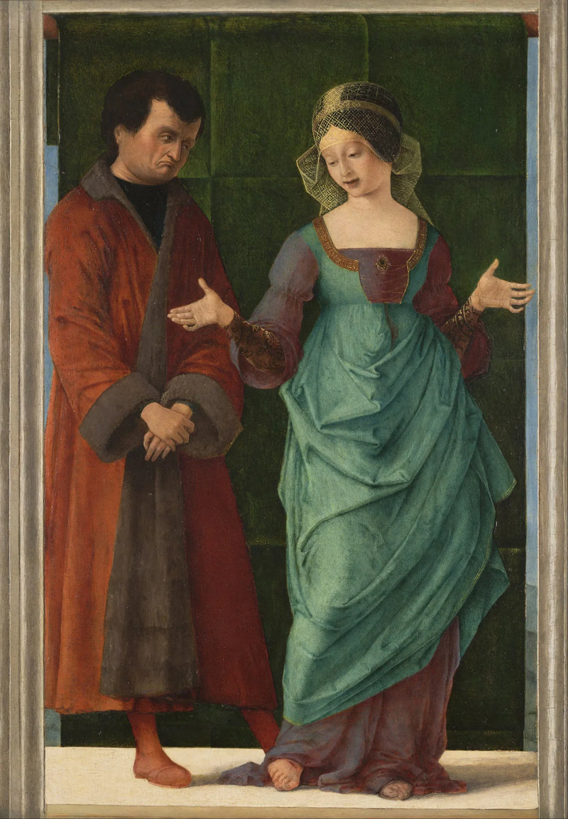 Porcia und Brutus - Ercole de’ Roberti