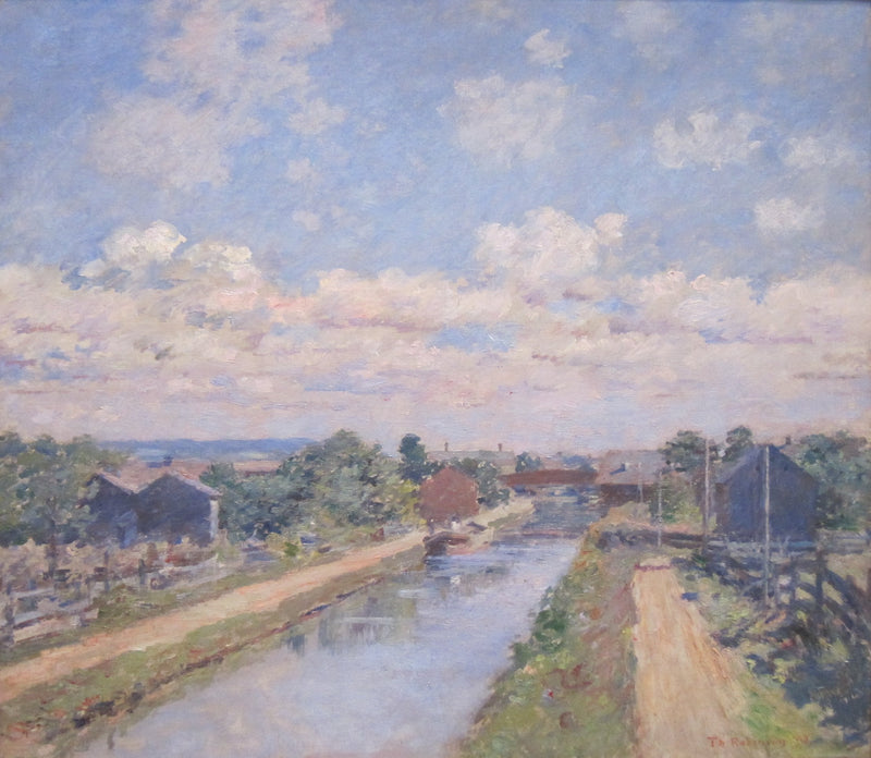 Port Ben, Kanal des Delaware und des Hudson - Theodore Robinson