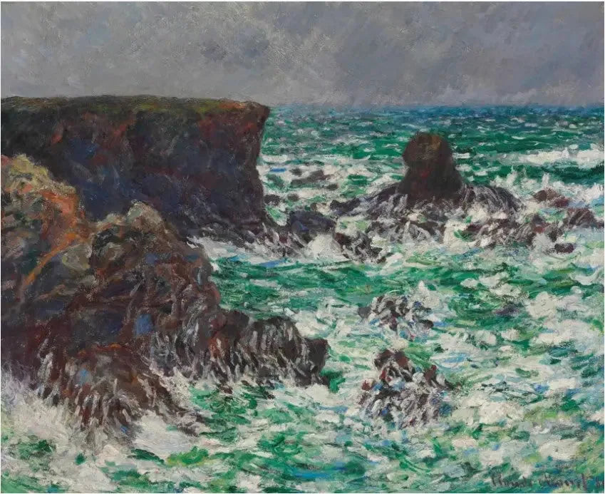 Port-Coton, Der Löwe - Claude Monet