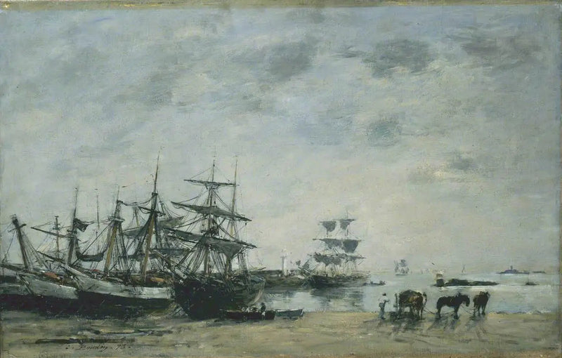 Hafen von Portrieux - Eugène Boudin