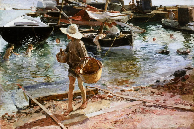 Hafen von Valencia - Joaquín Sorolla
