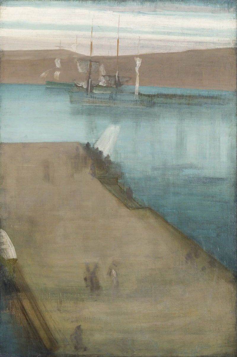 Hafen von Valparaiso - James Abbott McNeill Whistler