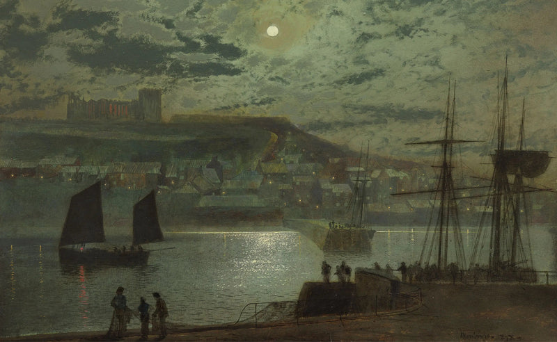 Hafen von Whitby - John Atkinson Grimshaw