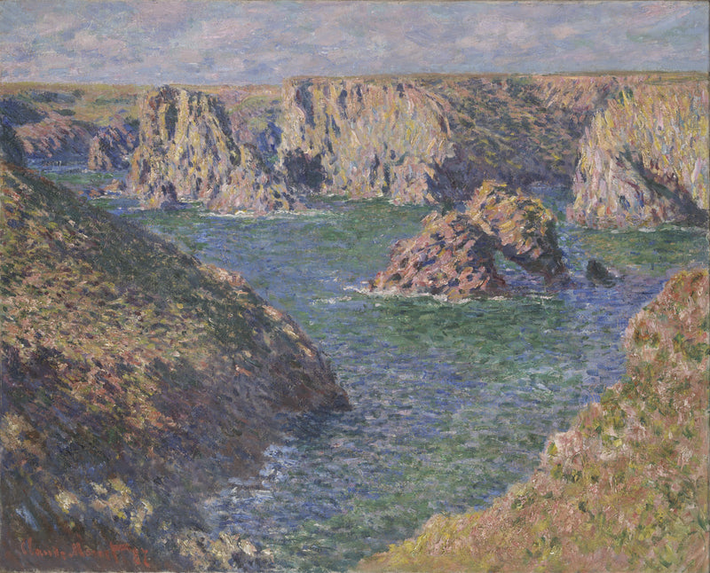 Port-Domois, Île Belle - Claude Monet