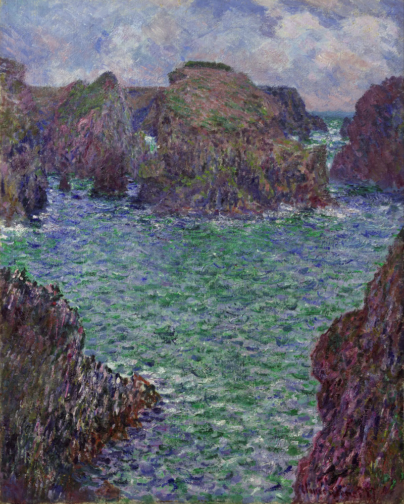 Port-Goulphar, Île-Belle - Claude Monet