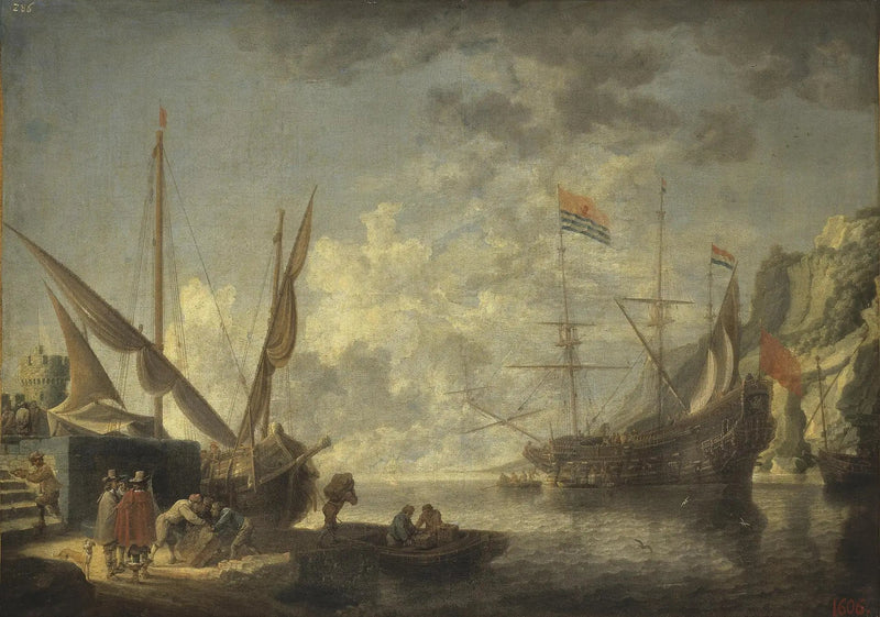 Hafenstadt - David Teniers der Jüngere