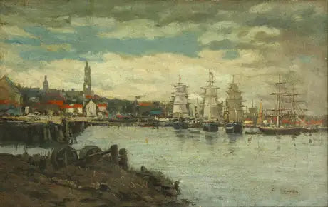 Hafen - Eugène Boudin
