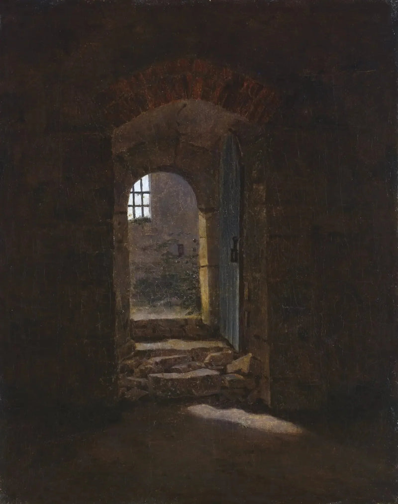 Eingangstür in Meißen - Caspar David Friedrich