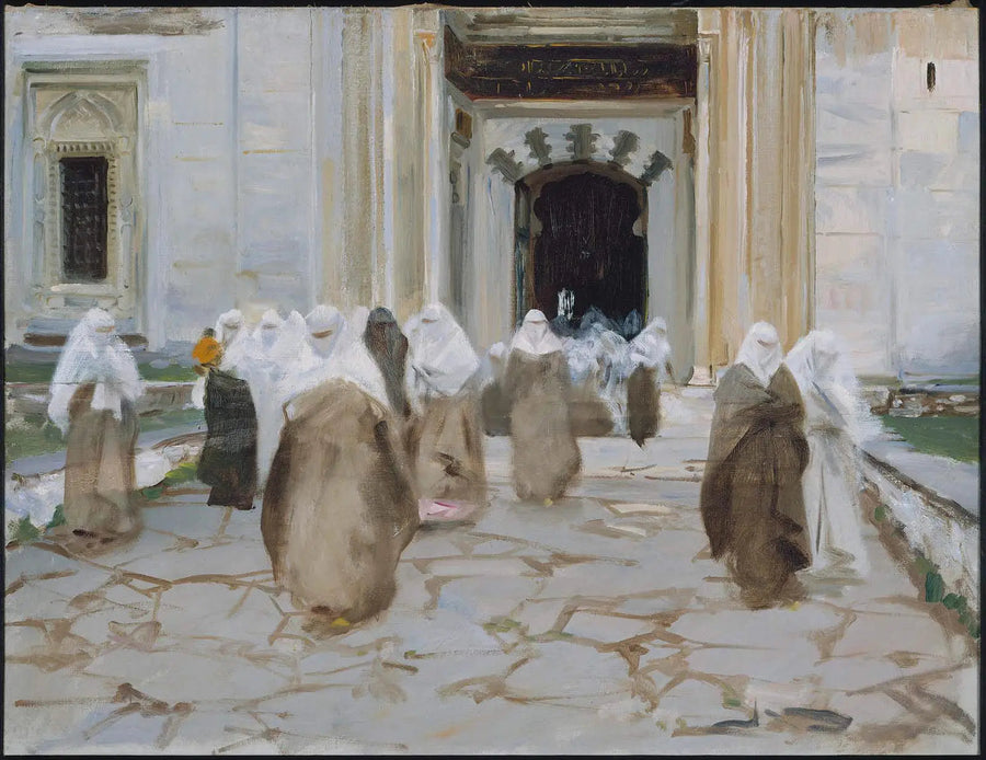 Tür einer Moschee - John Singer Sargent