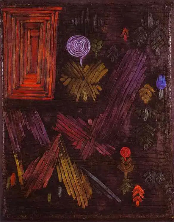 Tür im Garten - Paul Klee