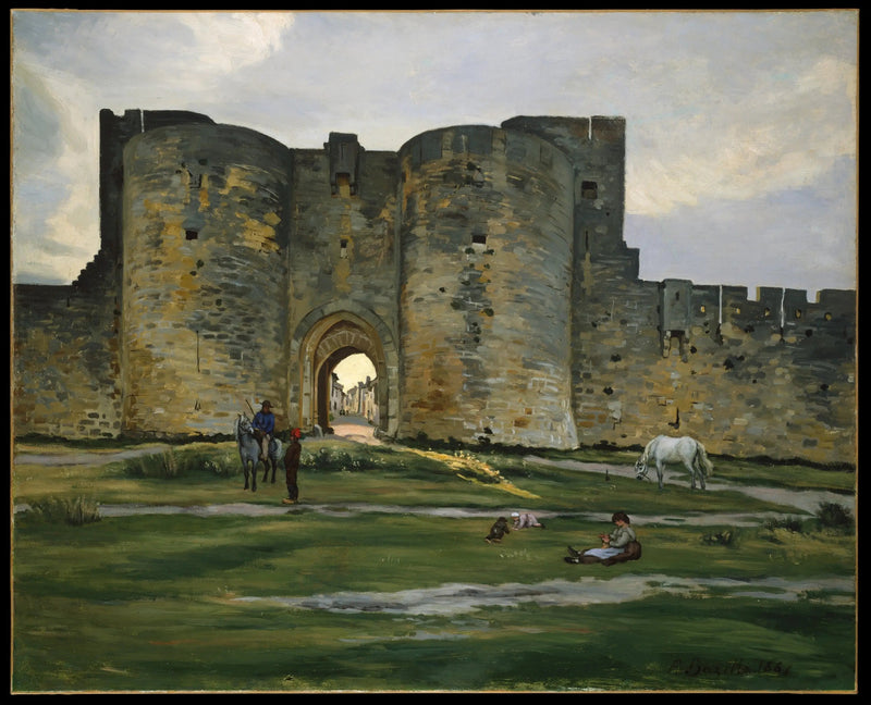 Königstür in Aigues-Mortes - Frédéric Bazille
