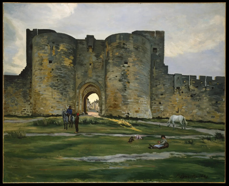 Königstür in Aigues-Mortes - Frédéric Bazille