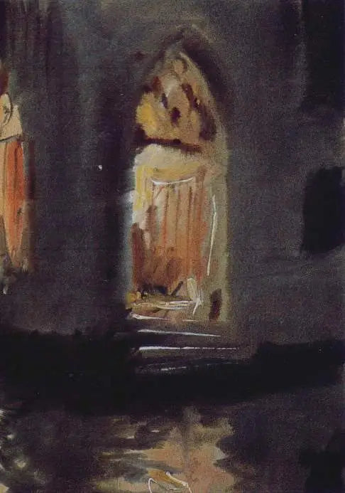 Eingangstür des Palazzo Barbaro - Anders Zorn