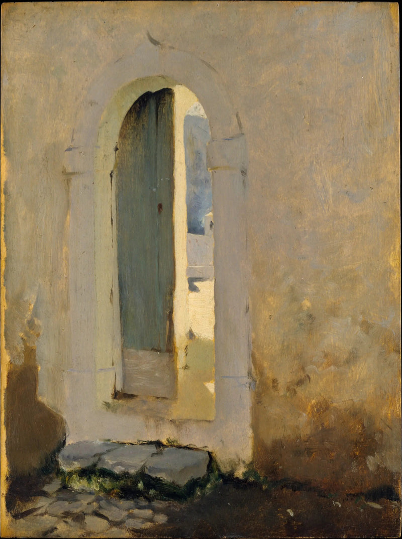 Offene Tür, Marokko - John Singer Sargent