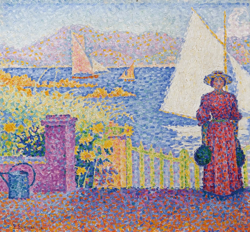 Tür, Saint-Tropez - Paul Signac