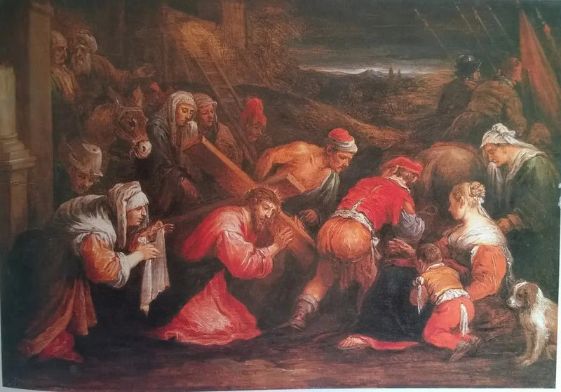Tragen des Kreuzes - David Teniers der Jüngere