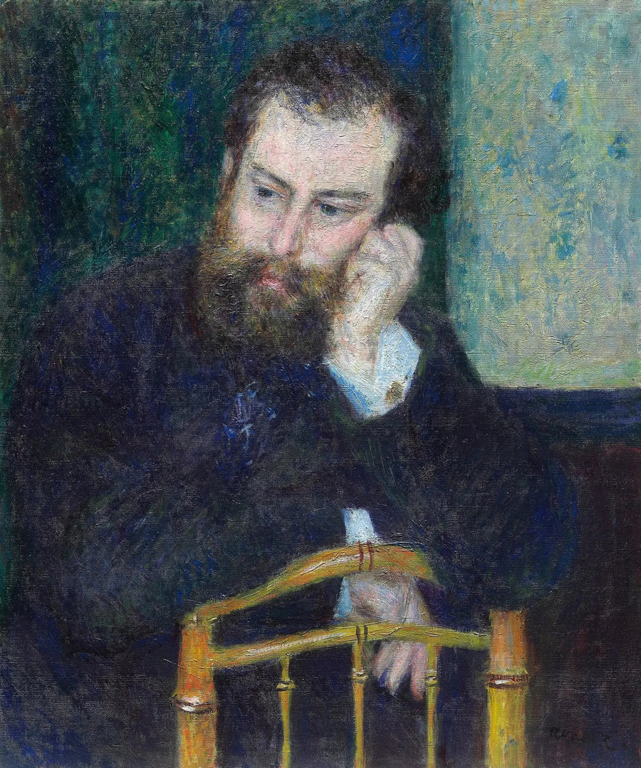 Porträt von Alfred Sisley - Pierre-Auguste Renoir