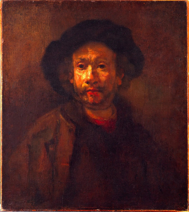 Porträt des Künstlers - Rembrandt