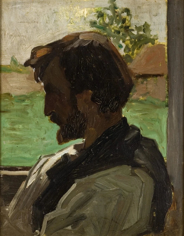 Porträt der Frédéric Bazille - Claude Monet