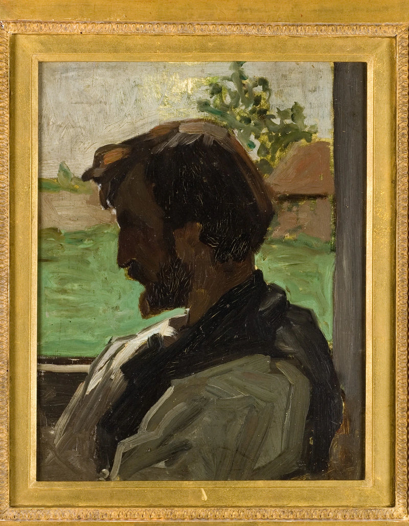 Porträt der Frédéric Bazille - Claude Monet