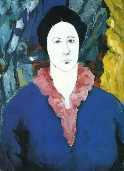 Portrait blau - Kazimir Malevich