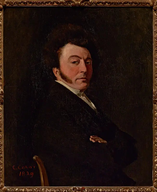 Portrait von Abel Osmond - Jean-Baptiste Camille Corot