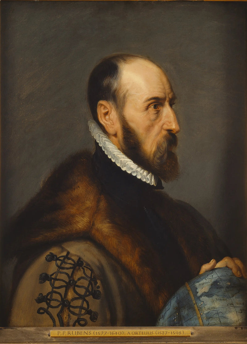 Porträt von Abraham Ortelius - Peter Paul Rubens