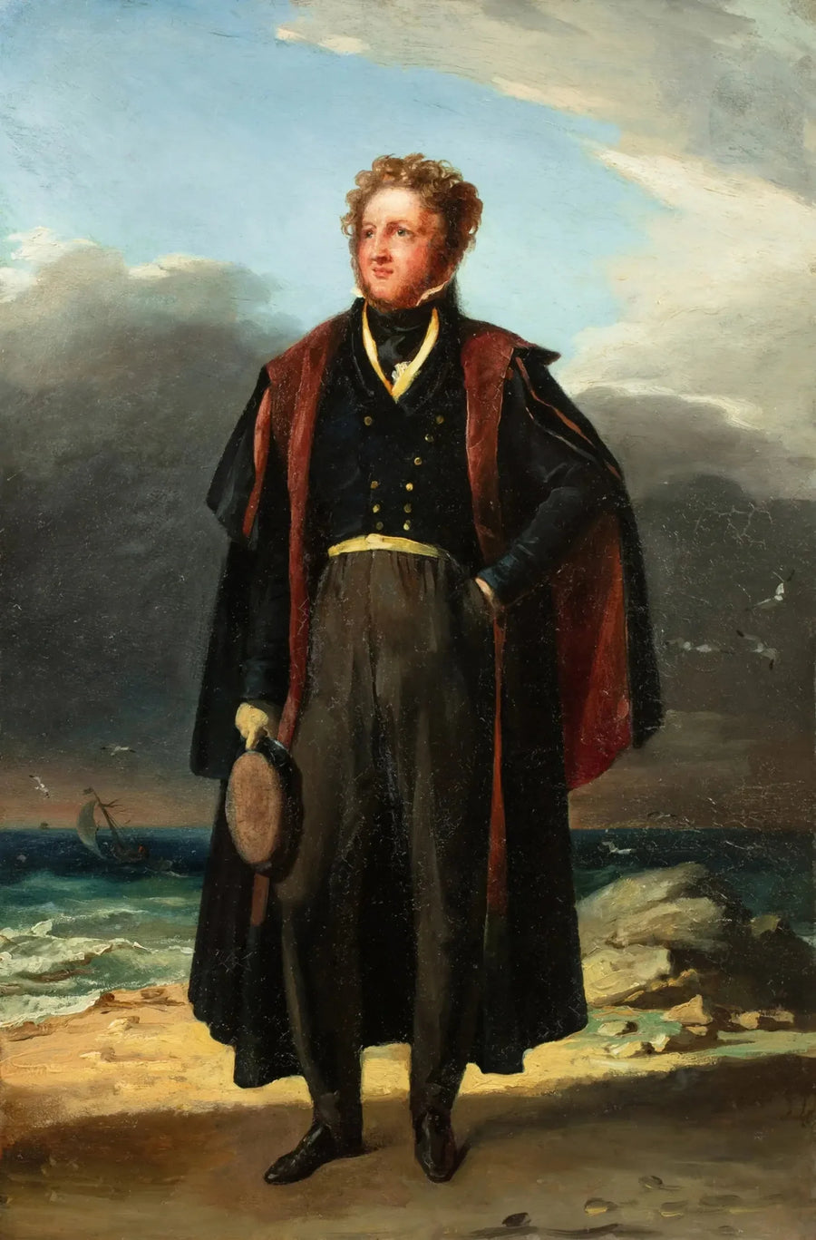Porträt von Adam Elmore - Théodore Géricault