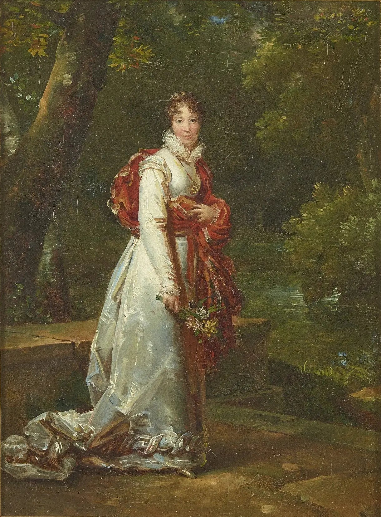Portrait d'Adélaïde d'Orléans - François Gérard image 2 reproduction artisanale de tableau