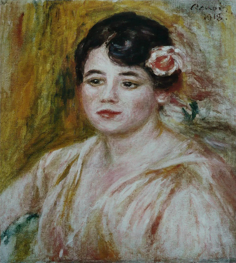 Porträt von Adèle Besson - Pierre-Auguste Renoir