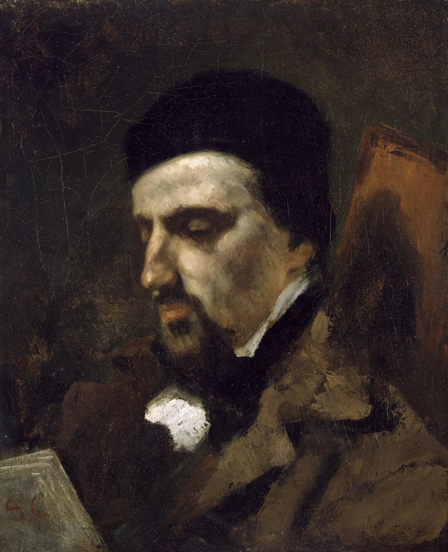 Porträt von Adolphe Marlet - Gustave Courbet