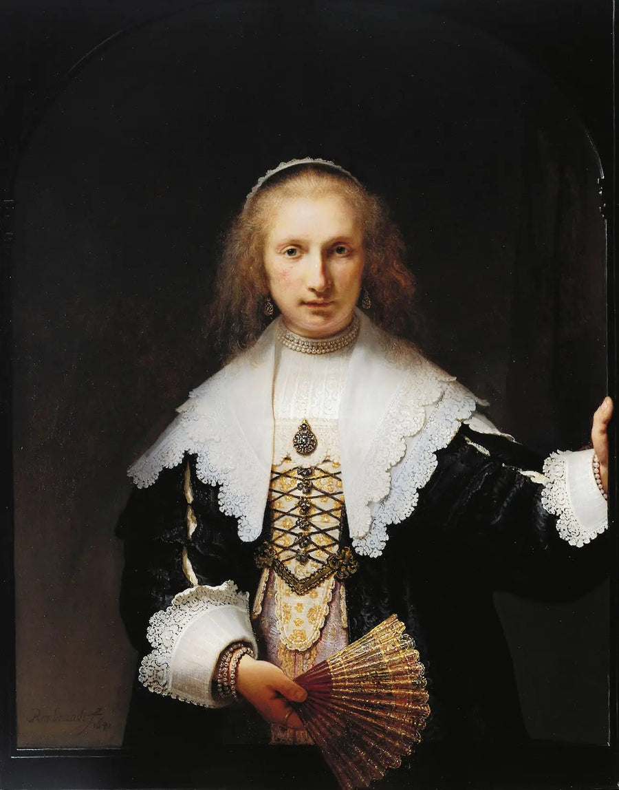 Porträt von Agatha Bas - Rembrandt